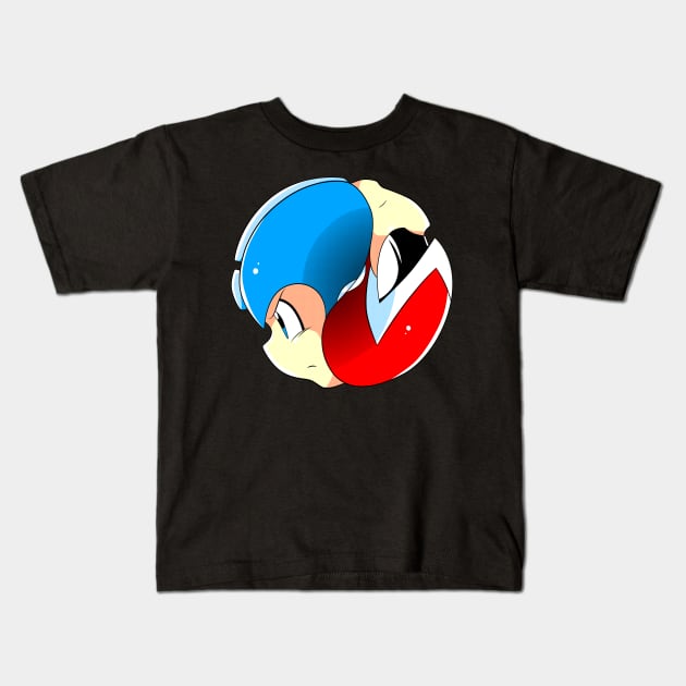 Mega Yin Yang Kids T-Shirt by CoinboxTees